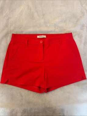 Smart Set Bright Red Women's Bermuda Shorts